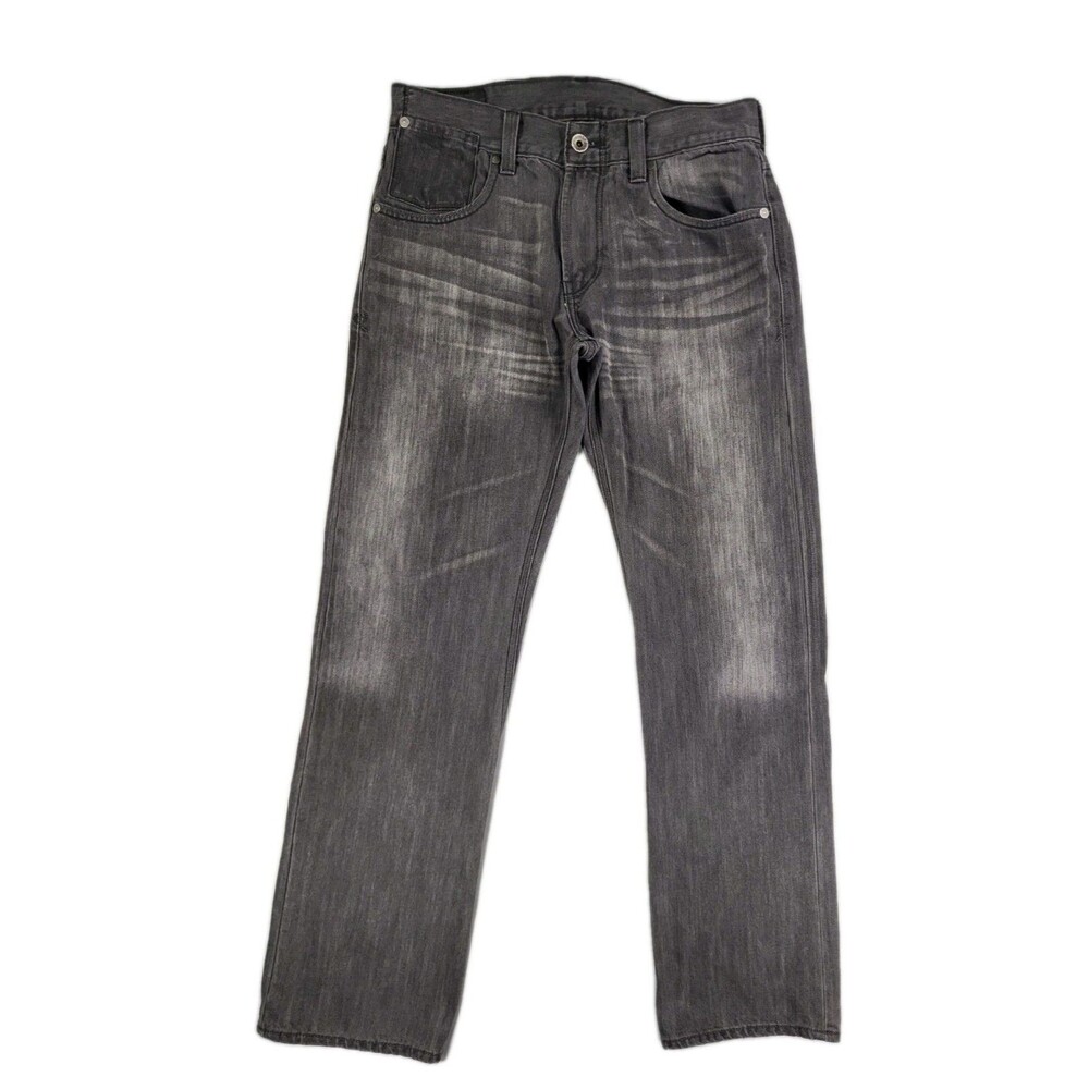 Levi's 514 Slim Straight Jeans – Size 32x32 – Dark Gray / Washed Black